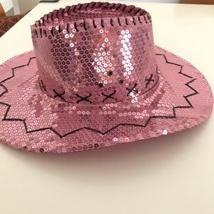 Dolls Kill Pink Cowboy Hat